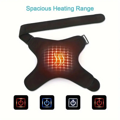 ThermiEase™ – Coussin massant chauffant pour épaule et coude, chaleur apaisante USB