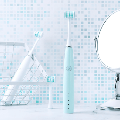 UltraClean™ – Brosse à Dents Électrique à Ultrasons 3 Faces
