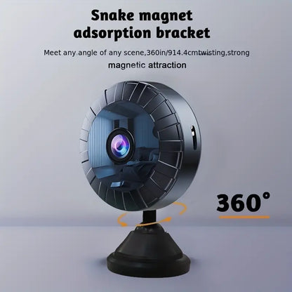 Mini caméra espion sans fil 4K pour surveillance intérieure