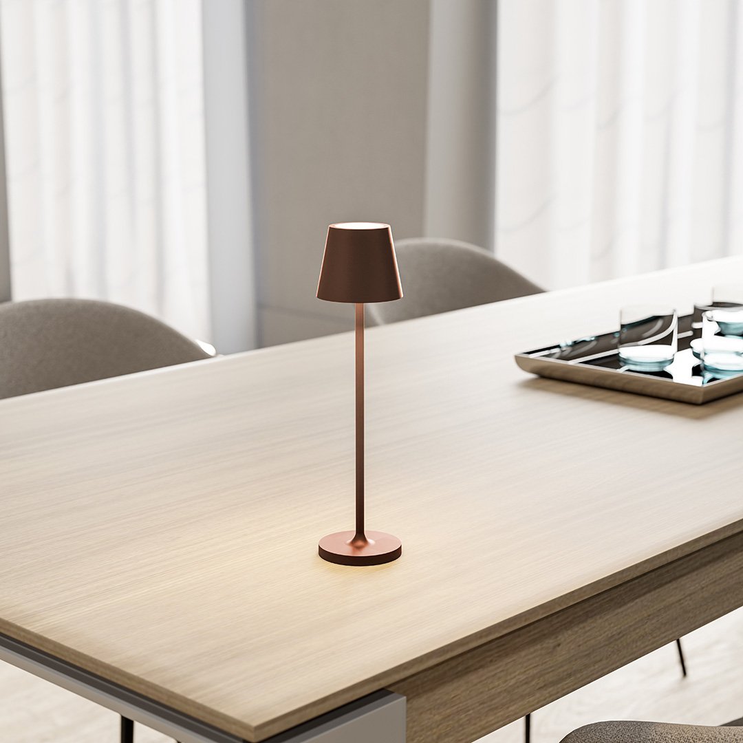 Compact LED Lamp with Touch Screen and Long Lifespan