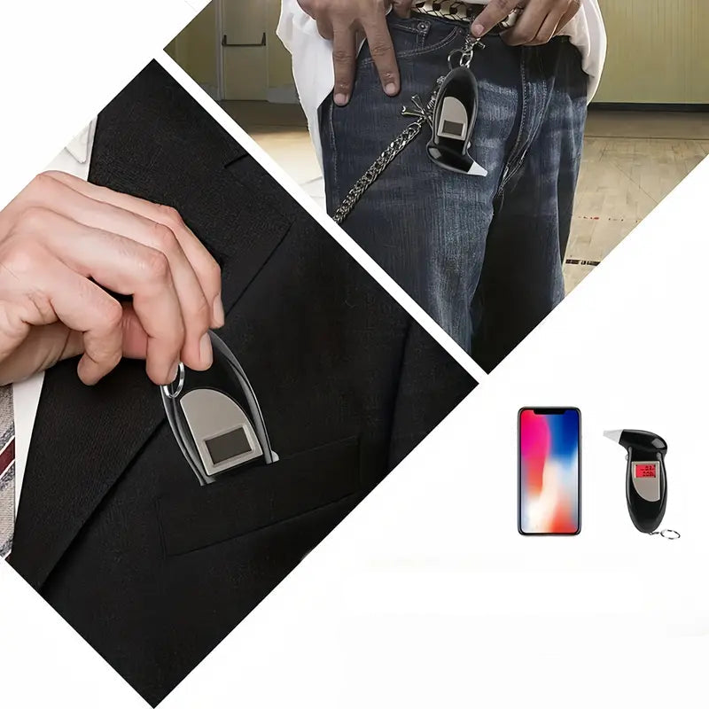 AlcoSense™ – Portable Digital Electronic Breathalyzer, Accurate and Fast