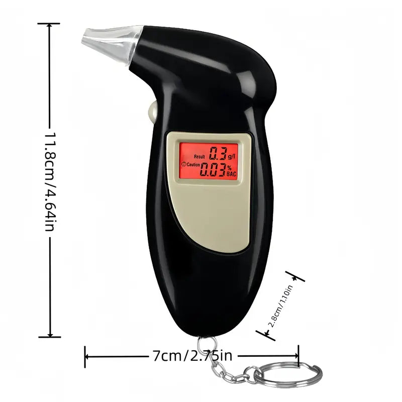 AlcoSense™ – Portable Digital Electronic Breathalyzer, Accurate and Fast