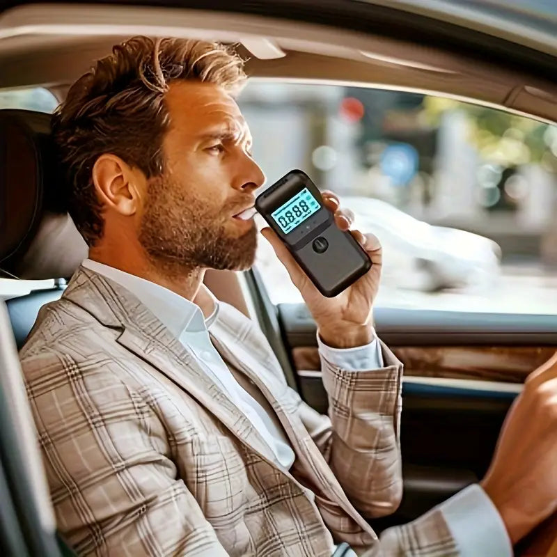 AlcoZen™ – Portable Electronic Breathalyzer with Precise LCD Display