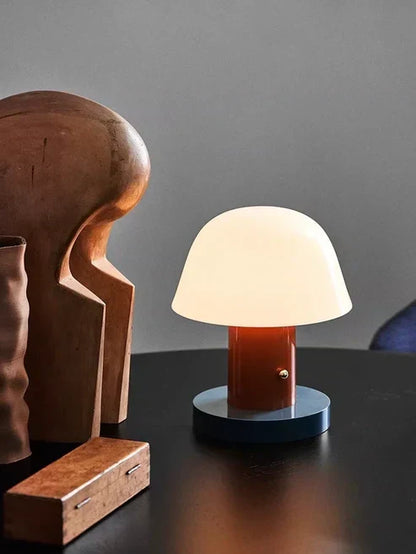 Lampe champignon élégante à éclairage fantaisiste LED