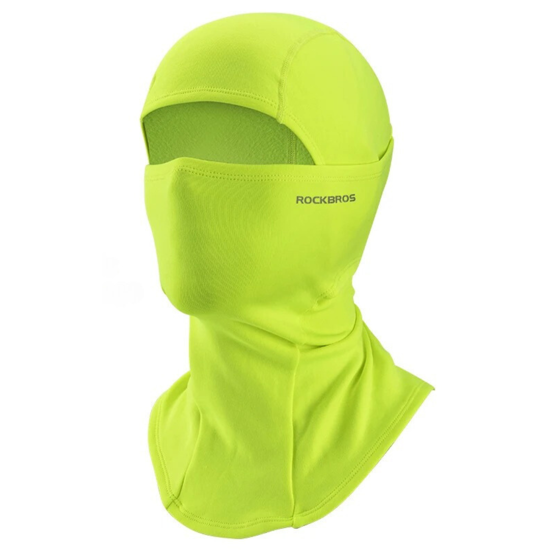 Masque facial thermique en tissu stretch pour ski d’hiver
