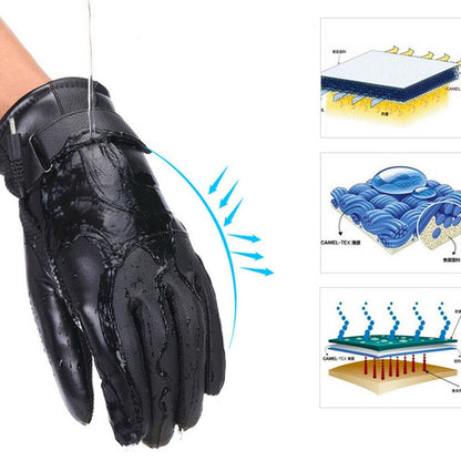 Gants chauffants électriques à batterie rechargeable