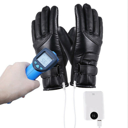 Gants chauffants électriques à batterie rechargeable
